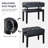 Keensburg Faux Leather Upholstered Bench with Flip Top