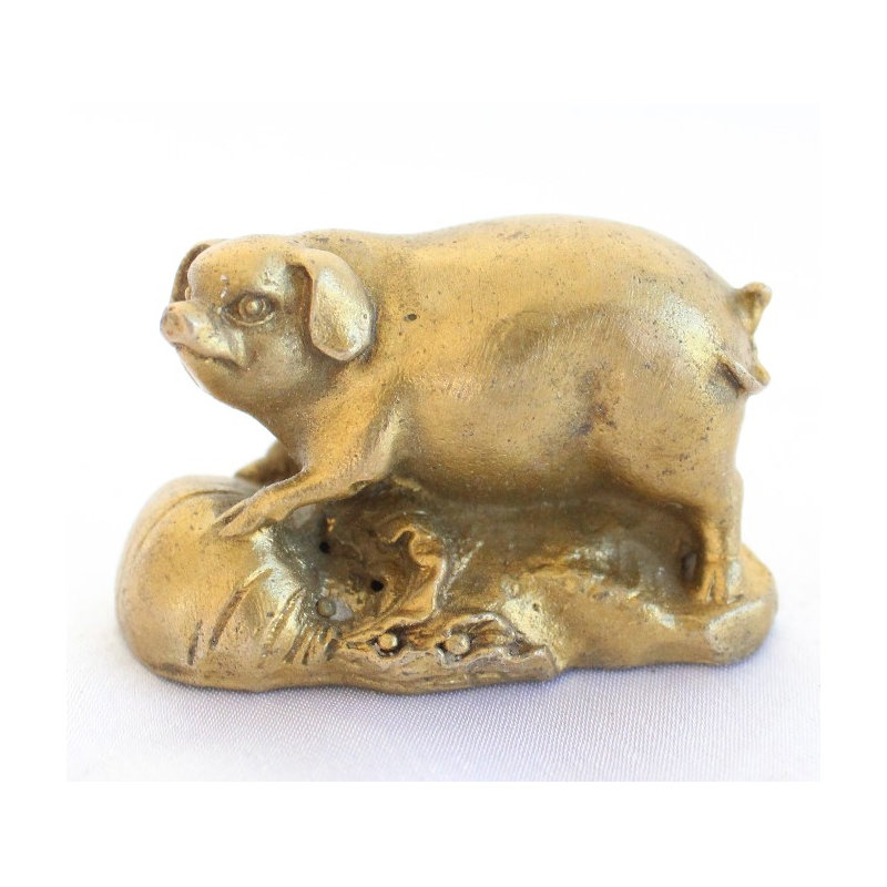 Figurine de cochon Archuleta