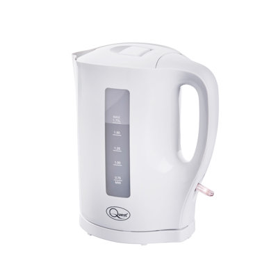 Quest 1.7L Plastic Electric Tea Kettle