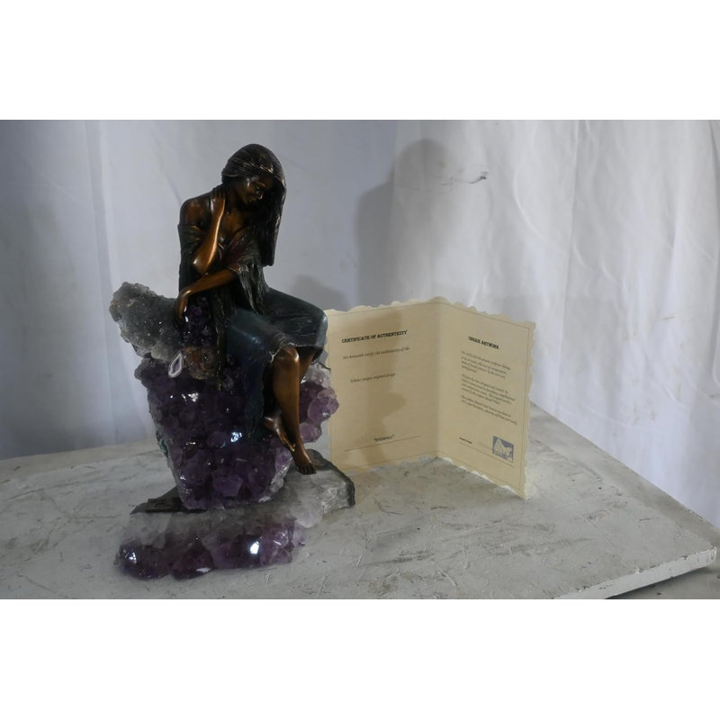 Art en bronze 12 po x 10 po x H 17 po Manel Vidal
