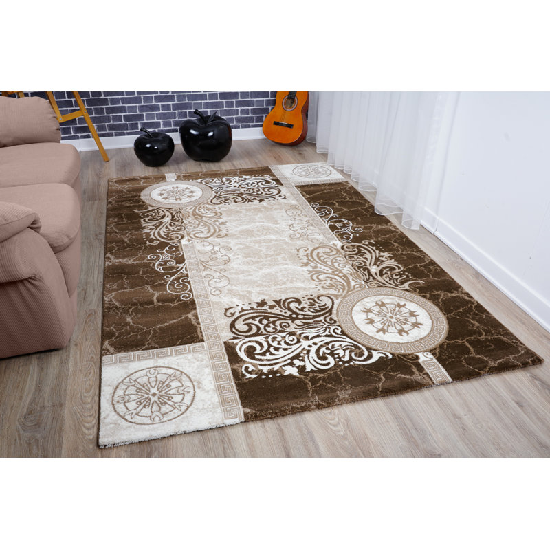 Massira Floral Area Rug, Rectangle 160 x 230cm