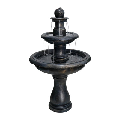 Hand Crafted Weather Resistant Accent Fountain