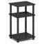 Turn-N-Tube 34.04cm W Manufactured Wood Bedside Table