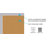 Ghent No Cork Wall Aluminium Bulletin Board-11138839