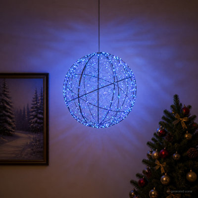 Christmas Finial Light Hanging Christmas Finial Lighted Teardrop Ornament