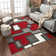 Ruby Geometric Area Rug