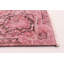 Tapis rouge foncé en laine noué à la main de conception unique 6 pi x 10 pi 1 po années 2000 Olegario