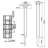 Patriot Plastic, Top Mount, Mailbox Post & Mounting Kit, Black