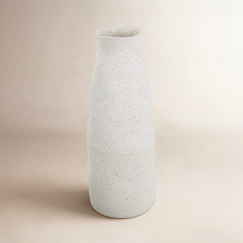 Ceramic Table Vase,  20.1" H x 7.65" W x 7.65" D