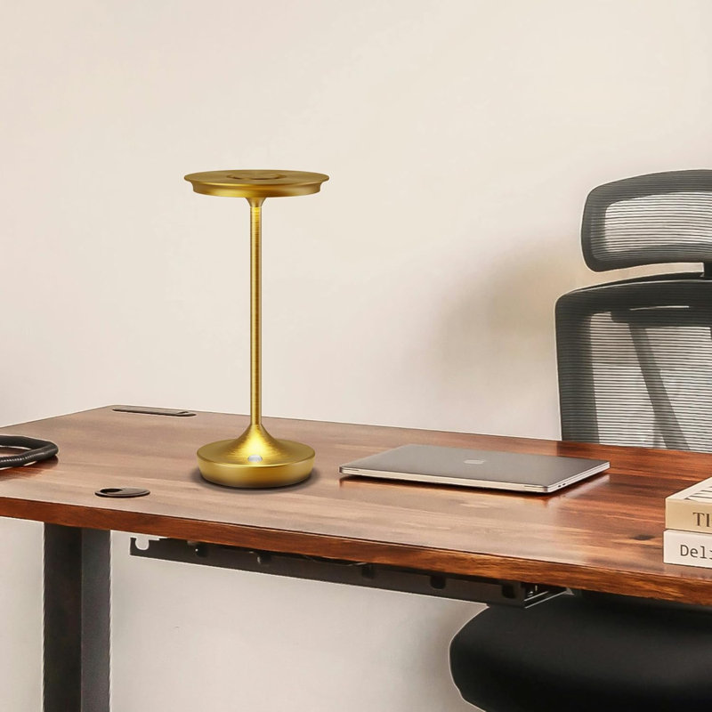 Rechargeable Cordless Table Lamp With 6000Mah Battery, 3-Colour Stepless Dimming, Ip54 Waterproof, Usb-C Charging & Memory Function For Indoor Outdoor Use