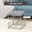 Tabouret de coiffeuse en acier