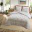 Ensembles de literie King/Cal King, réversibles, riches en coton, pour chambre à coucher de style cottage
