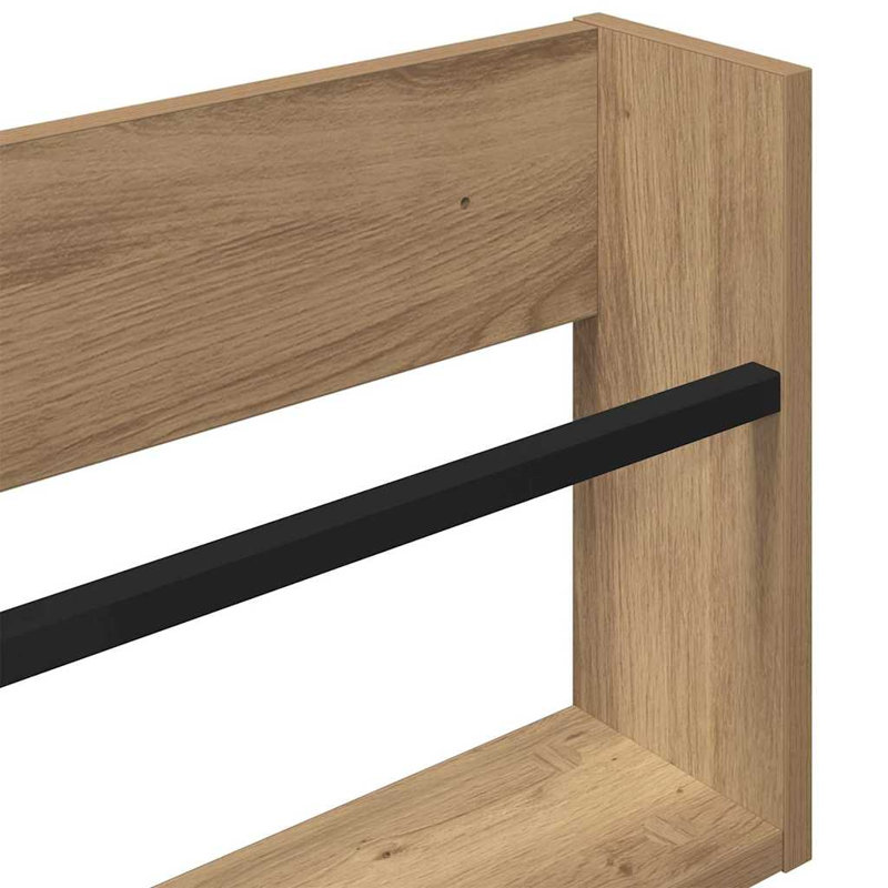 Wood Magazine Rack, Light Brown