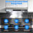 30" 750 CFM Convertible Under Cabinet Range Hood In Stainless Steel With 3-way Venting And Gesture Control