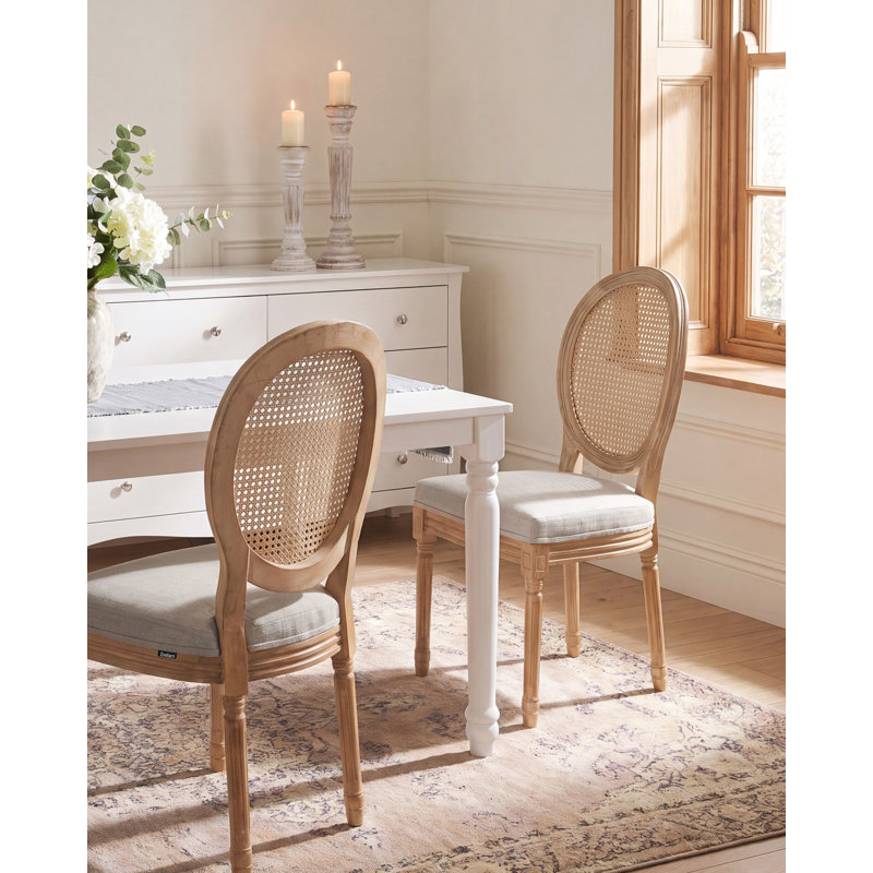 NIVLOC 50 cm H Fabric Side Chair