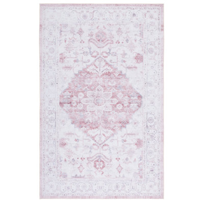 Tapis oriental beige / rouille