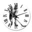 Croquis d'un joueur de hockey dans un sport d'hiver - horloge murale mondiale-437831605