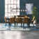 Tapscott 8 - Person Dining Table Sets With 67'' Rectangular Table & 8 Upholstered leather Chairs