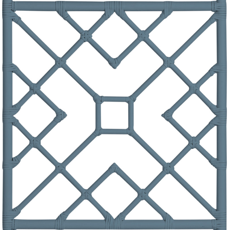 Camden Open-Frame Headboard, Twin, Regatta Blue