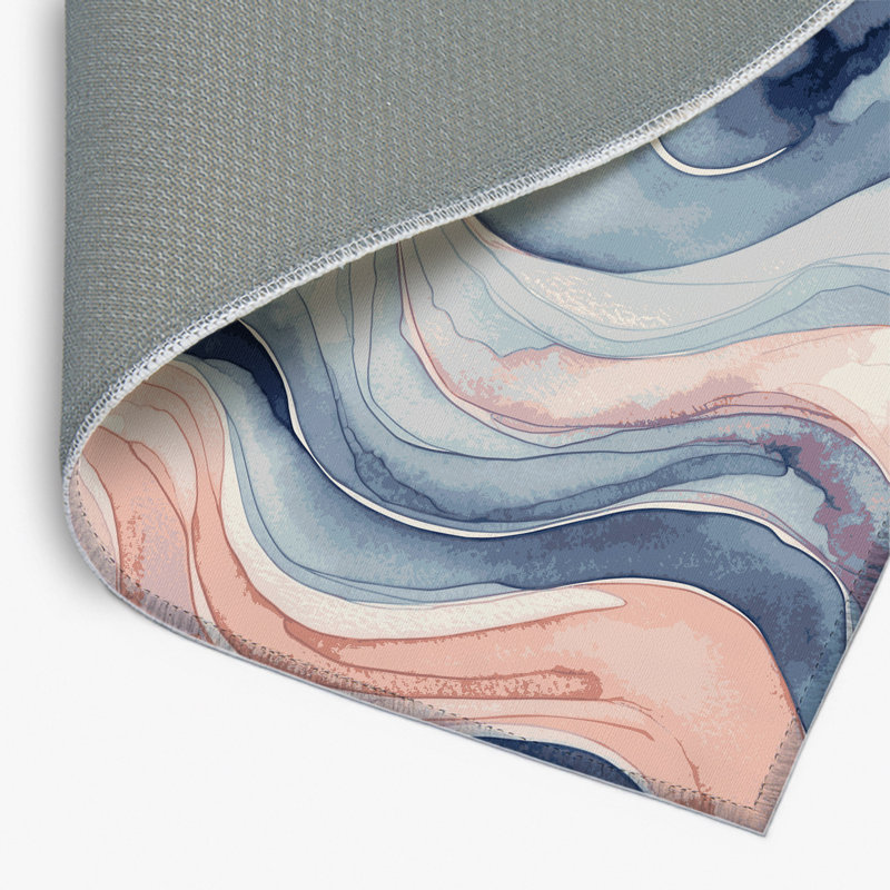 Tapis intérieur et extérieur Ethereal Drift, Rectangle 1'6" x 2'6"