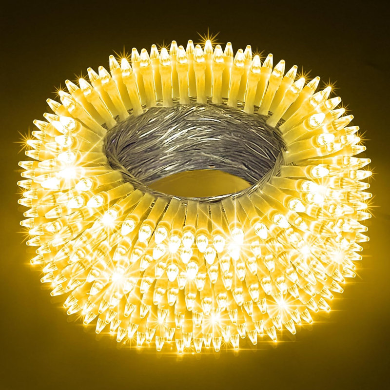 Guirlande de lumières à DEL, Jaune