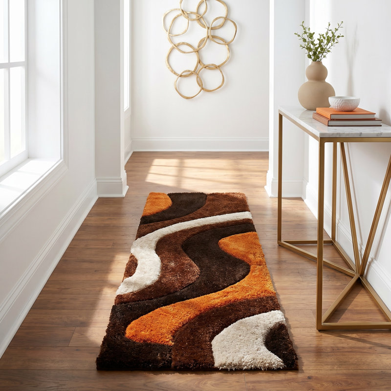 Kadir Abstract Indoor Rug, Runner 2'4" x 8'