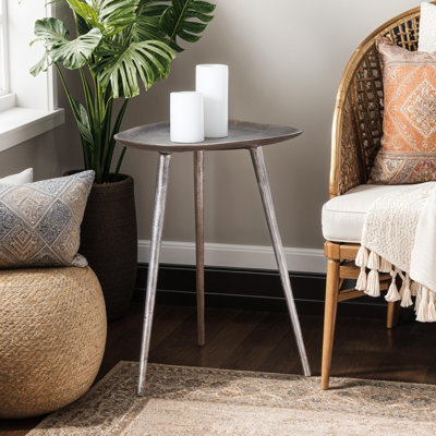 Endsley Metal Tall End Table