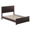 Lit plateforme en bois massif francoise avec pied de lit assorti Francoise-1111206087-1111206085