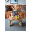 27.6X27.6X13.8" Teak Coffee Table