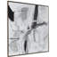 Art abstrait encadré en boucle