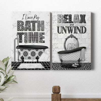" Bath Time " 2 - Pieces