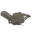 Fauteuil inclinable manuel berçant standard en chenille de 41 po de largeur Bhanweri-24676452