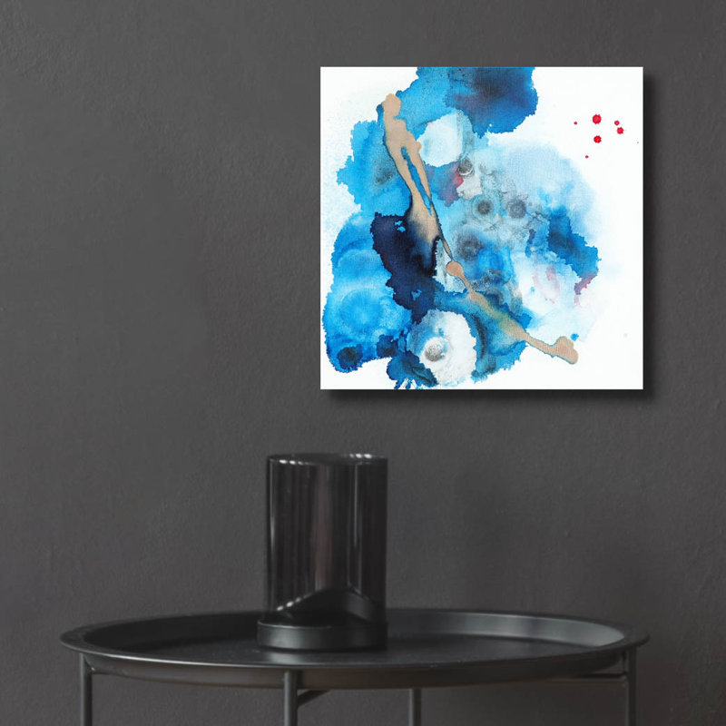 "Dilué 2" par Valerie Russell, H 12 po x l 12 po x P 0,13 po