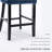 Upholstered Counter Stool with Solid Wood Frame-724752148-724752140