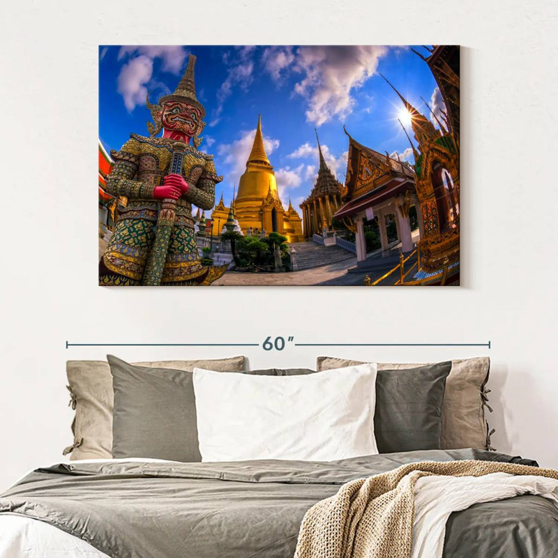 Adella Wat Phra Kaew, H 34 po x l 51 po