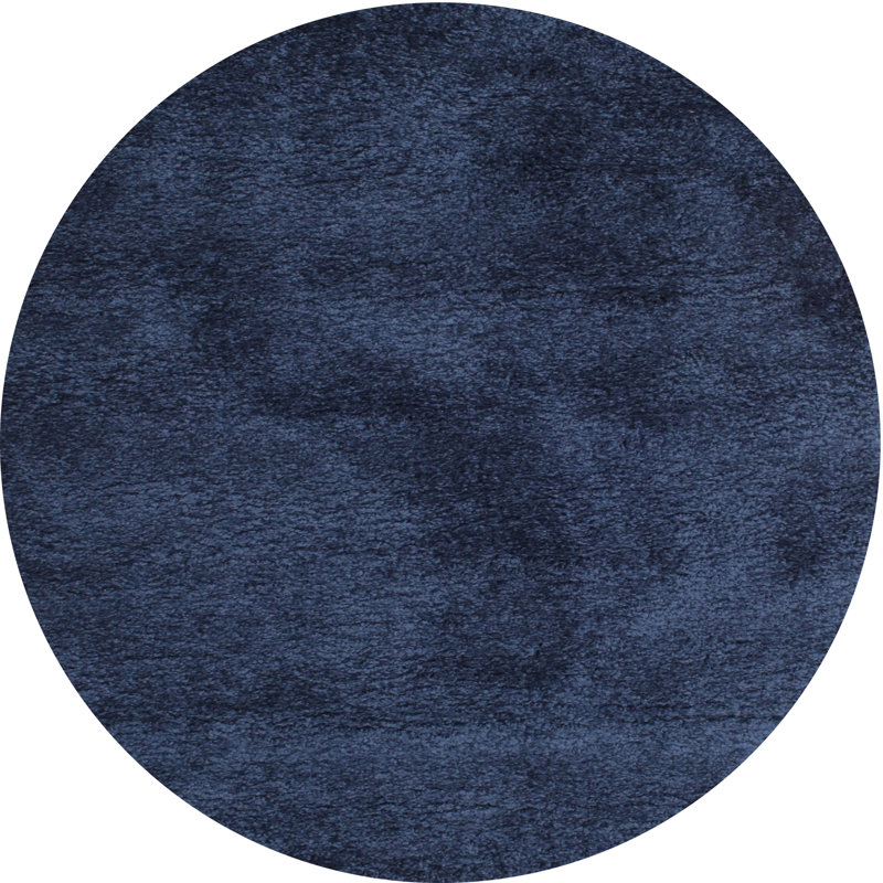 Tapis bleu / noir Zanuck, Rond 3 pi