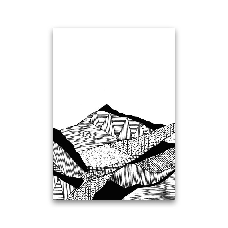 New Snowdon Portrait by Carissa Tanton - Print, 59cm H x 42cm W x 1cm D, Unframed