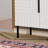 Sideboard Buffet with Adjustable Shelves and 4 Doors, Credenza Storage Cabinets
