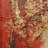 Red Gold Fusion Spiral Ii - Modern Velvet Curtain - Room Darkening - 1 Panel-107826373