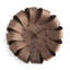 Walnut Analog Wall Clock-122991274-122991272