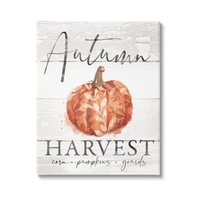 Récolte d'automne - Style rustique de saison