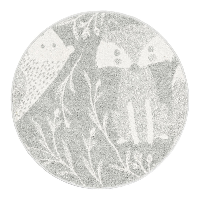 Tapis pour enfant Whimsy, Rond 3 pi 3 po