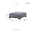 Brinsley 45" Modern & Contemporary Corduroy Square Ottoman with Comfortable Foam & Pocket Coils and Durable Plywood Frame-1394626002-1375306698