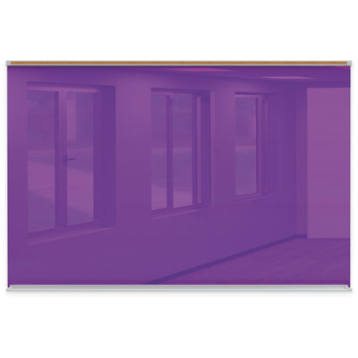 Liso Wall Mounted Magnetic Glass Board,