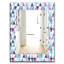 Miroir meuble-lavabo colourfields triangulaire 13-40102170