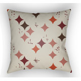 Moderne Geometric Indoor/Outdoor Throw Pillow