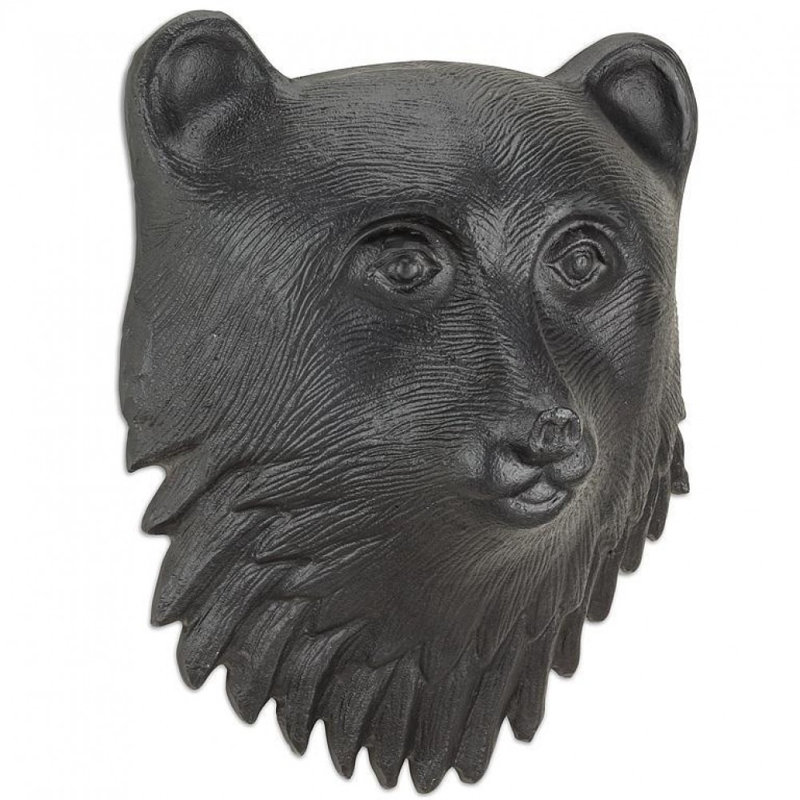 Black Bear Head Wall Décor