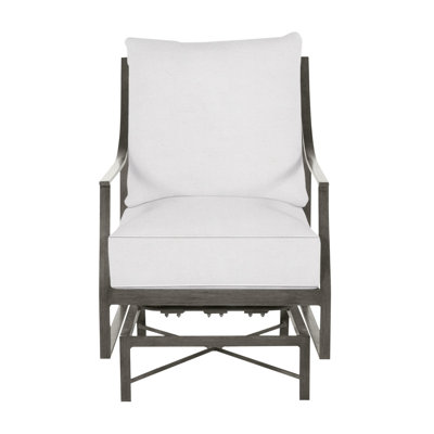 Méridienne en aluminium Monaco - Gris ardoise