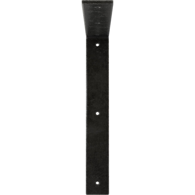 2"W x 14"D x 14"H Hamilton Steel Bracket, Antiqued Pewter, Antiqued Pewter, 14" H x 2" W x 14" D