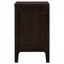Table de chevet 2 tiroirs Boden Cappuccino